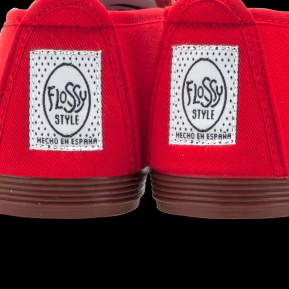 UK FunkyFashion Unisex Women Mens Javer Flossy Espadrilles Plimsoll Flat 9